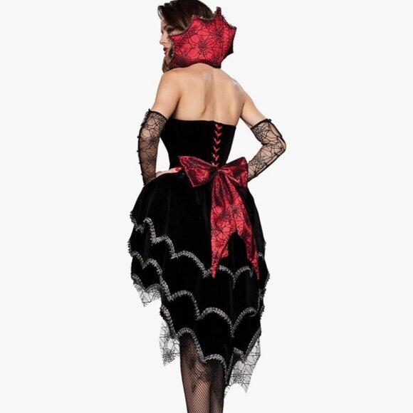 Webbed Mistress Halloween Costume - Picture 2 of 2